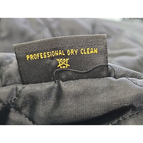 Cole Haan City Lambskin Leather Car Coat Men's Small Black Removable Lining EUC - Picture 13 of 16